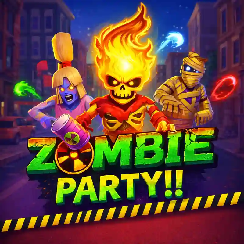Zombie Party online slot game by lucky88